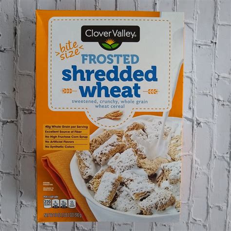 Clover Valley Frosted Shredded Wheat (Dollar General) | DOLLAR STORE ...