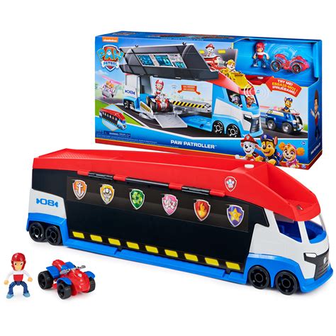 Buy Paw Patrol, Transforming PAW Patroller with Dual Vehicle Launchers ...