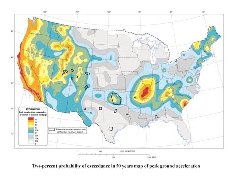 USGS Earthquake Hazard Map