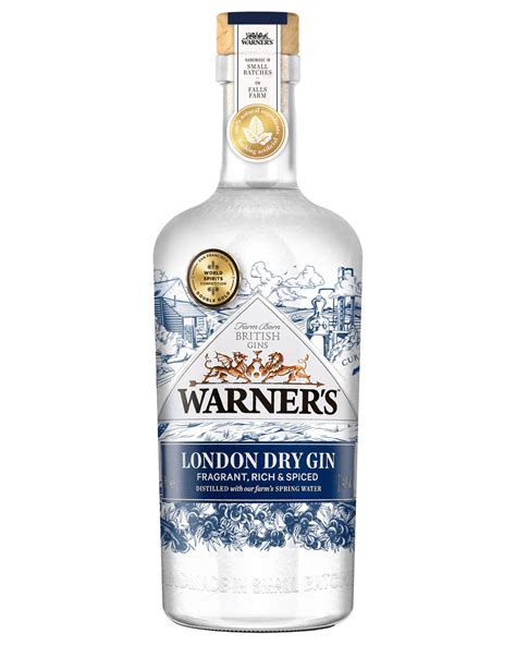 Warner S London Dry Gin 700mL - Boozy