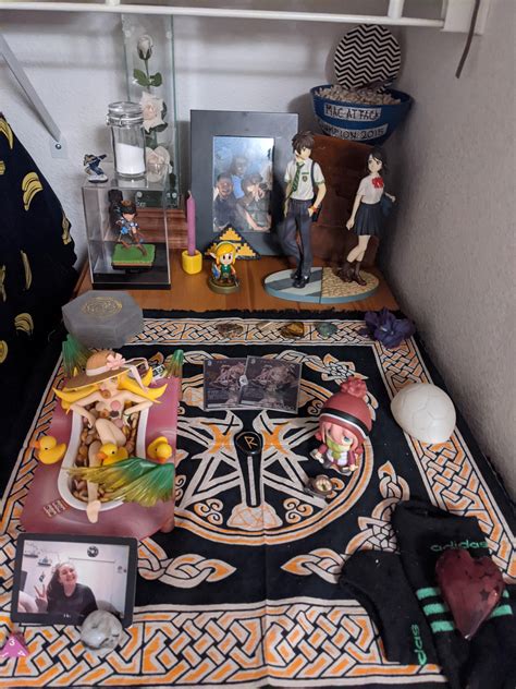 The chaos altar of a nerd : r/Altars