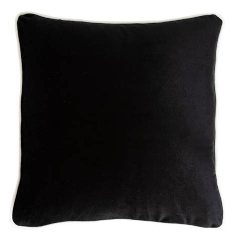 Cushions for Black Sofas | Black Couch & Sofa Cushion Cover Ideas