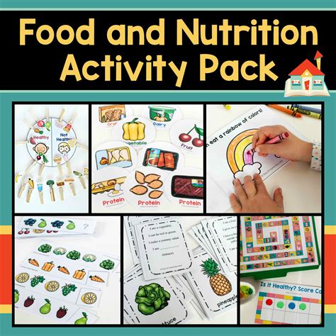 Food and Nutrition Activity Pack - Stay At Home Educator