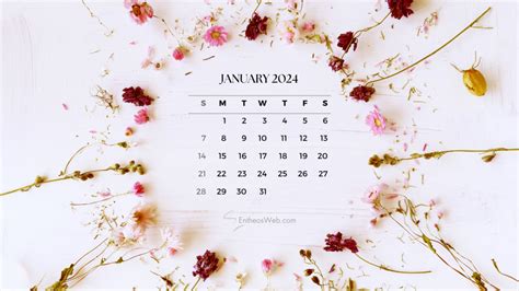 January 2024 Calendar Desktop Wallpaper | EntheosWeb | Desktop ...