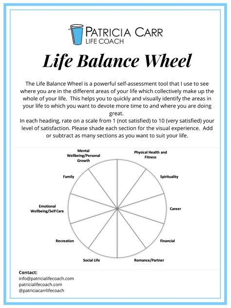 Life Balance Wheel | Sana