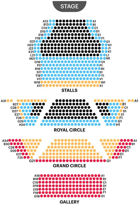 Theatre Royal Sydney Seating Plan