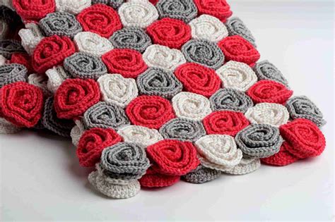 3 Magnificent Ideas of the Free Crochet Rose Afghan Pattern 9 Crochet ...