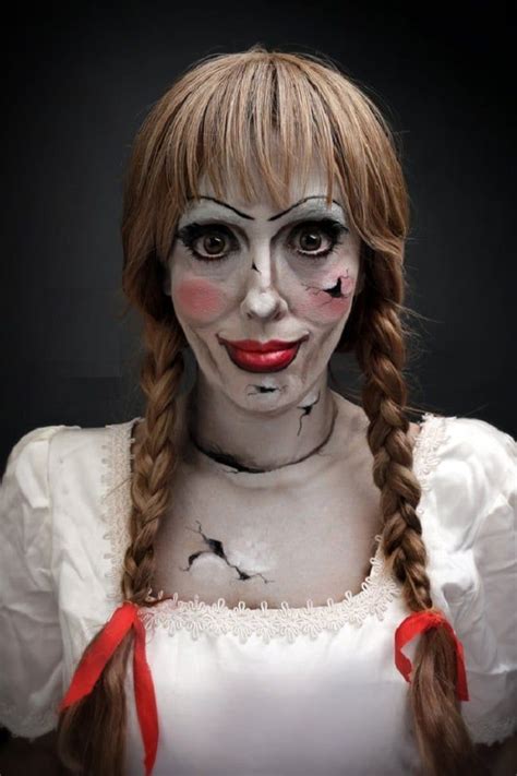 annabelle halloween makeup | Halloween makeup, Halloween costumes ...