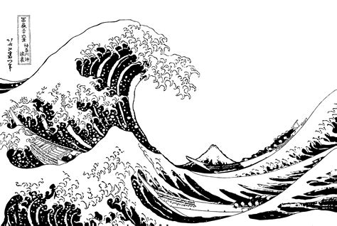 The Great Wave Off Kanagawa Vector at Vectorified.com | Collection of ...