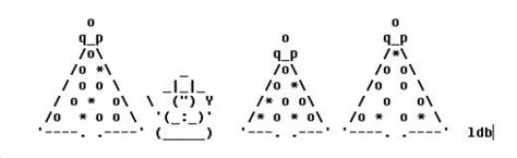 Merry Christmas ASCII Text Art | Text art, Ascii, Ascii art