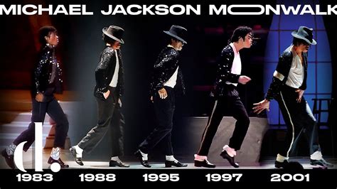 The Evolution Of Michael Jackson's Moonwalk | (1983 - 2009) | 4K | the ...