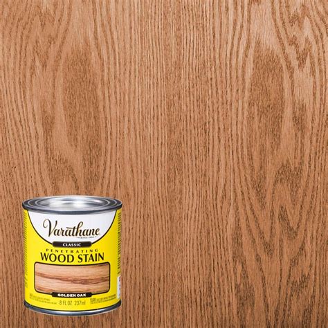 Varathane 8 oz. Golden Oak Classic Wood Interior Stain (4-Pack) 339726 ...