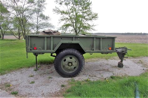 very good conditon 1968 M105 Military Cargo Trailer for sale