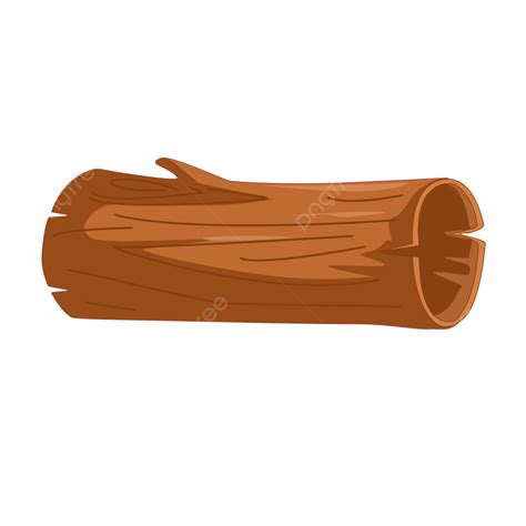 Wood Log Vector Clip Art, Wood, Wood Logs, Log PNG and Vector with ...