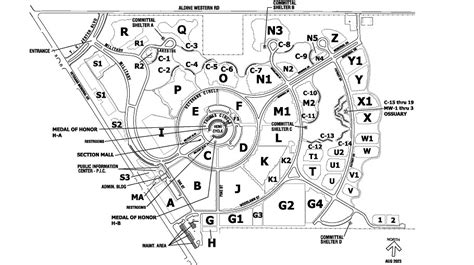 Map of Houston National Cemetery - National Cemetery Administration