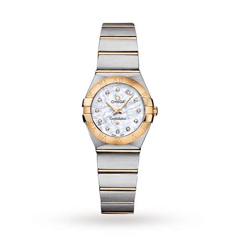 Omega Constellation Ladies 24mm Quartz Diamond Dot Ladies Watch ...