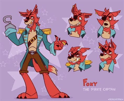 Captain Foxy (FNAF SB) by A-Dreamare on DeviantArt