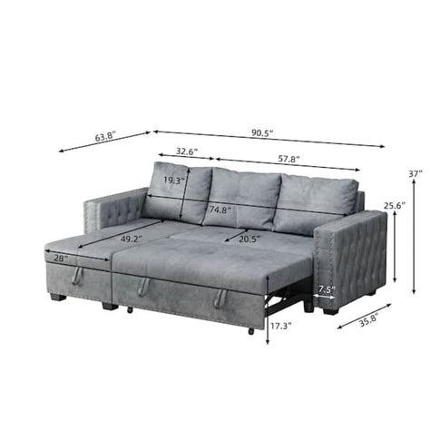 Full Sofa Bed Dimensions | Cabinets Matttroy