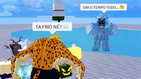 YETI VS TODAS AS FRUTAS DO BLOX FRUITS - YouTube