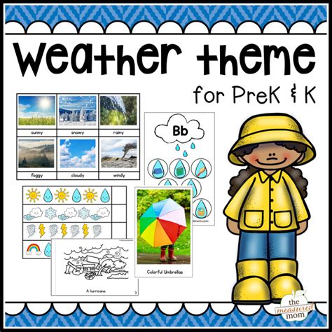 Weather theme for Preschool & Kindergarten - Special Offer - The ...