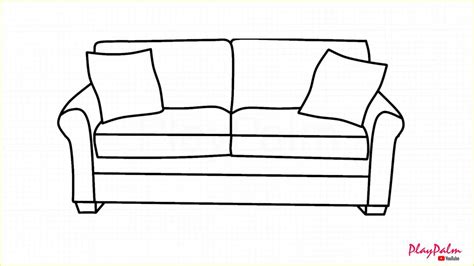 How To Draw A Couch