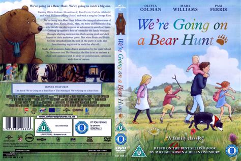 We're Going On A Bear Hunt (2017) R2 DVD Cover & label - DVDcover.Com