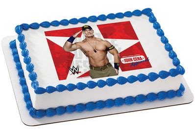 Kids and Character Cake-WWE John Cena-7176 - Aggie's Bakery & Cake Shop