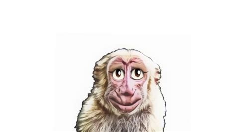 The Animal Sounds Capuchin Monkey Chatter Sound Effect Animation - YouTube