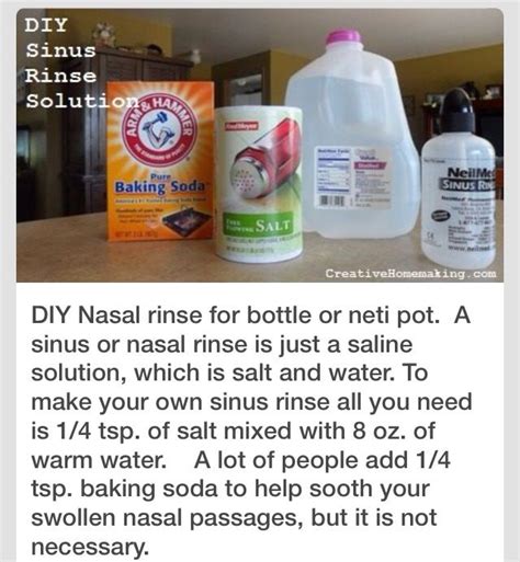 Neti Pot Solution Recipe Sinus Infection | Bryont Blog