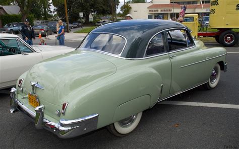 1950 Chevrolet Deluxe Coupe - dark green over light green - rvr ...