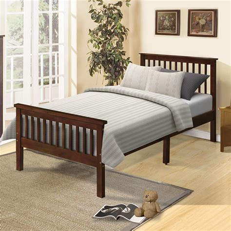 Clearance! Twin Bed Frames for Kids, Heavy Duty Wood Twin Platform Bed ...