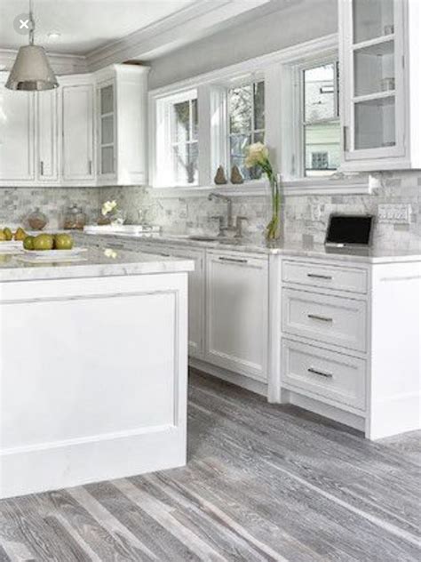 best kitchen floors with white cabinets - Antone Wasson