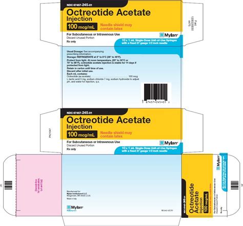 Octreotide - FDA prescribing information, side effects and uses