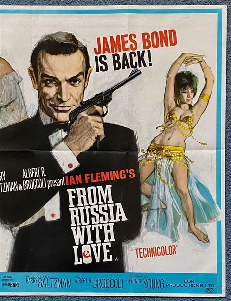 James Bond: From Russia With Love Movie Poster - Sean Connery