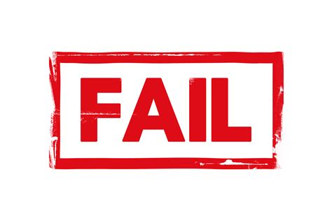 Fail Stamp PNG Images Transparent Background | PNG Play