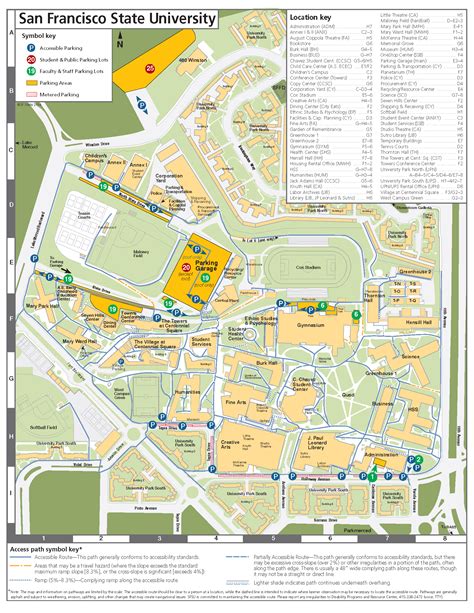 Sfsu Campus Map