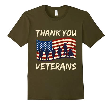 Thank You Veterans Veterans Day T Shirt-T-Shirt – Managatee