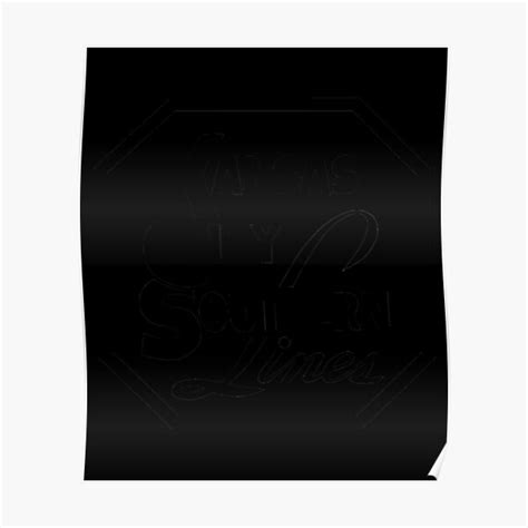 "kansas city southern railway logo in black Classic " Poster for Sale ...