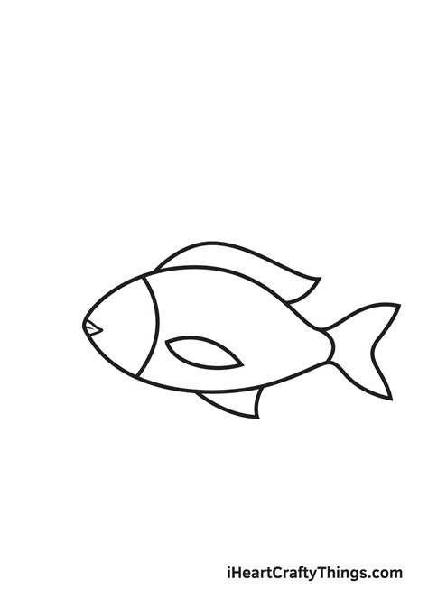 How To Draw A Simple Fish For Kids