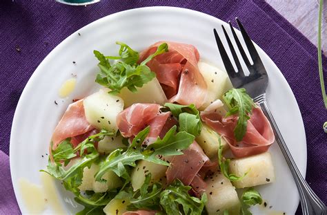 parma ham melon starter recipe