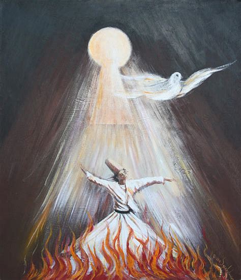 Light Of The Heavens Painting by Reza Sepahdari