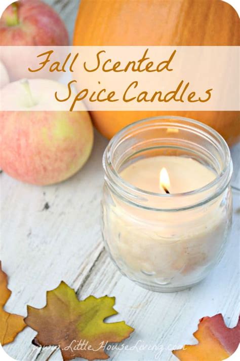 15 Homemade Fall Candles and DIY Projects