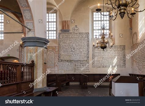 Interior Historic Great Synagogue Building Wall Stock Photo 692454574 ...