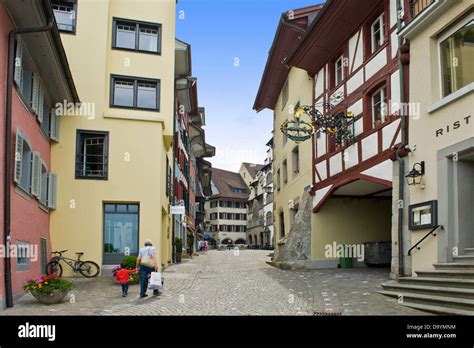 Switzerland, Canton Zug, Zug, old town Stock Photo - Alamy