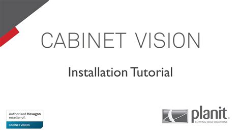 CABINET VISION Tutorial (Basic 9) - How to Install CABINET VISION - YouTube