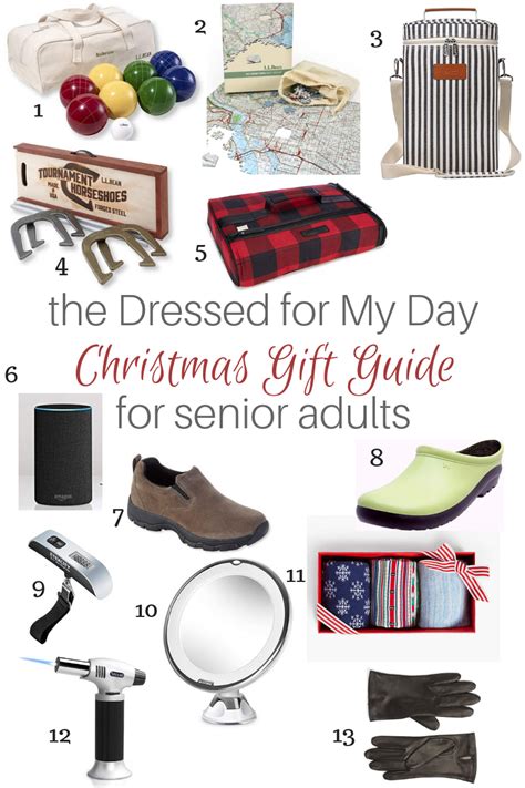 Christmas 2018 Gift Guide for Senior Adults - Dressed for My Day