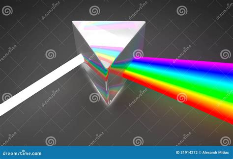 Prism Light Spectrum Dispersion Stock Photography - Image: 31914272