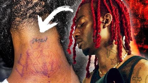 Playboi Carti Satan Tattoo - YouTube