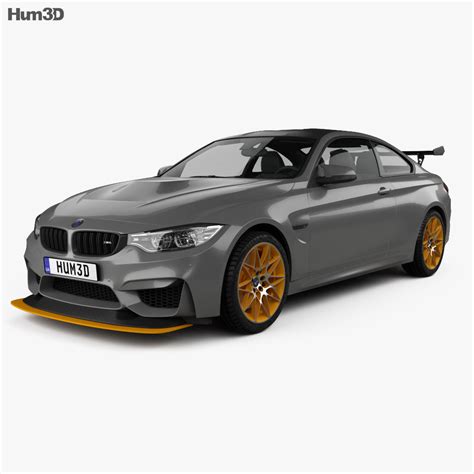 BMW M4 GTS Concept 2015 3D model - Vehicles on Hum3D