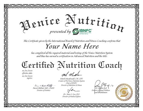 Nutrition Certification Information - Become a Nutrition Coach Today ...